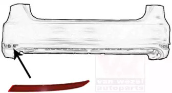VAN WEZEL 5772929 -  Отражатель